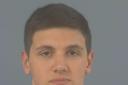 Burglar Samuel Bradley has been jailed after hurling objects at a house in Southampton