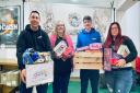 Howden Taunton collects for the Christmas Sparkle Project