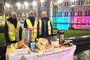 The Dawoodi Bohras of Bradford served up hot soup, fresh bread, cakes, and tea to dozens of people in need of a free meal