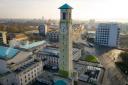Aerial image of the Civic Centre in Southampton. Picture: Southampton City Council