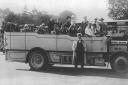 Snap shots of the past. Snap 317. Charabanc outing early 1920 . Sent in by Mrs Kara Russell..