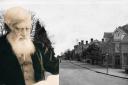 Montage of Alfred Russel Wallace and Broadstone.