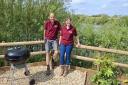 Andrew and Inez Newman, owners of Four Lakes Retreat