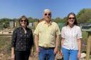Left to right: Frances Simpson, Tony Mott and Sarah Johnson