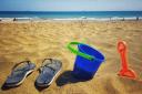 Sunny Sandown beach