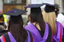 File photo of university graduates