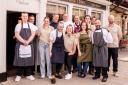 Staff outside The Three Tuns in Henley