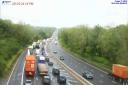 LIVE: M3 crash causing delays and closes lanes near Winchester