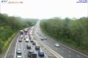 Delays on M3 just after 4.10pm