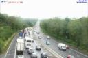Traffic on the M3