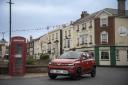 Coastal town treated to free chips with a twist - powered by an electric car