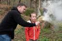 Bushcraft sessions are taking place on Brownsea