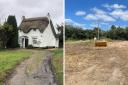 Wychwood cottage before and after the demolition job