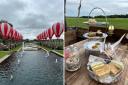 Watford's The Grove Hotel's hot air balloon afternoon tea has been labelled as 'incredible' in a viral TikTok.