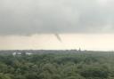 File photo of a funnel cloud in Hampshire in 2020