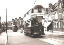A tram in Shirley.