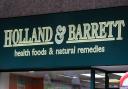 Holland And Barrett sign.