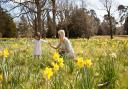 A  mum and daughter enjoying Exbury Gardens