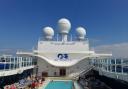 The pool aboard Sky Princess