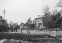 The Swan pub and Millbrook Pond.