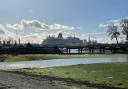 Saga Cruises's Spirit of Discovery in port at Portsmouth International Port