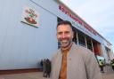 Franny Benali writes his column for the Daily Echo
