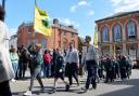 Romsey St George's Day parade