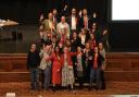 Lorna Fielker (centre front) with her fellow Labour Party councillors