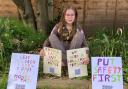 Jessica Tyrrell, 9 has launched a petition to reinstate a lollipop lady on Hobb Lane in Hedge End