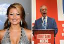 Holly Valance is a supporter of Nigel Farage