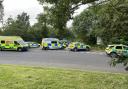 Emergency services descend on Testwood Lakes