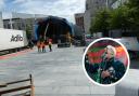Set up of the Southampton Summer Sessions stage. Picture: Tony Weafer