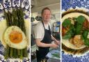 Reece Taylor serves up culinary delights at The Brushmakers Arms in Upham