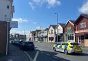 Commercial Road in Totton is blocked after an incident