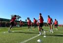 Saints are training in Girona as part of their pre-season preparations