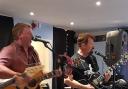 The gig at Romsey Football Club