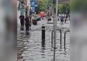 Hampshire high street flash floods after downpour - live updates