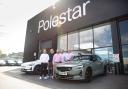 William Bailey-Hobbs, Mike Hutchins, Stuart Wyatt, Jazz Bray and Mark Austin are part of the team at the new Polestar branch