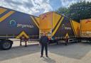 Gary Whittle with the new dual branded trailers