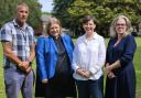 Mark Gray, PCC Donna Jones, Nicky Wilsenham, and  Marsh