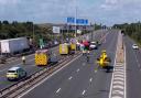 A man has died in a crash on the A27, affecting traffic on the M27 to Portsmouth