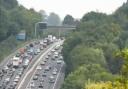 There are miles of delays on the M3 northbound after an incident blocked one lane between Chandler's Ford and Winchester