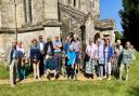 The Friends of Romsey Abbey on their trip