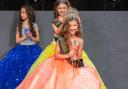 8-year-old Maia from Hedge End at the Diamond UK Beauty Pageant