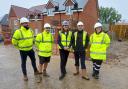 Caroline Nokes visited the new VIVID development in Cupernham Lane