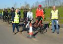 People taking part in a previous Heartbeat Cycle Sportive event