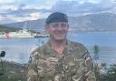 Commanding Officer of Marchwood's 17 Port & Maritime Regiment Terry Wilcox spoke to the Echo in Albania