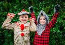 Children dressed up at Dobbies’ Little Scare-lings event