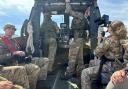 The Daily Echo takes a ride with the British Army in a Combat Support Vehicle travelling from the Ro-Ro vessel back to shore