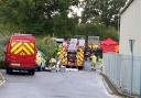 Several refuse workers became unwell after being exposed to a hazardous chemical at Belbins Business Park in Romsey